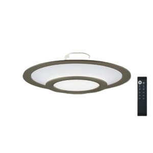 画像: 大光電機(DAIKO) DCL-42317 シーリング 6畳 調色調光 LED内蔵 プルレス リモコン付 グレー