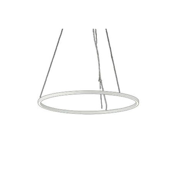 画像1: 大光電機(DAIKO) DPN-42321YG ペンダント 調光(調光器別売) 電球色 LED内蔵 フランジタイプ ホワイト (1)