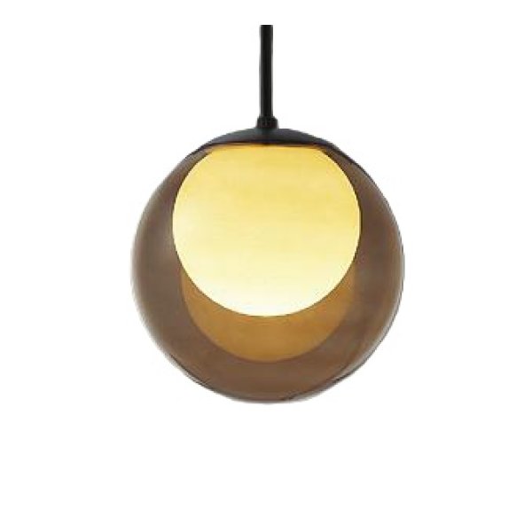 画像1: 大光電機(DAIKO) DPN-42238Y ペンダント 非調光 電球色 LED ランプ付 プラグタイプ アンバー (1)