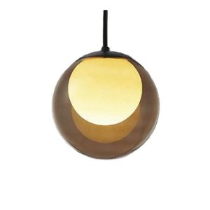 画像: 大光電機(DAIKO) DPN-42239Y ペンダント 非調光 電球色 LED ランプ付 フランジタイプ アンバー