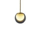 画像: 大光電機(DAIKO) DPN-42231Y ペンダント 非調光 電球色 LED内蔵 プラグタイプ スモーク