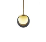 画像: 大光電機(DAIKO) DPN-42232Y ペンダント 非調光 電球色 LED内蔵 フランジタイプ スモーク