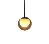 画像: 大光電機(DAIKO) DPN-42236Y ペンダント 非調光 電球色 LED内蔵 プラグタイプ アンバー