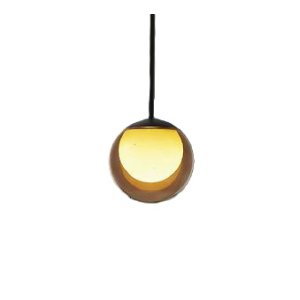 画像: 大光電機(DAIKO) DPN-42236Y ペンダント 非調光 電球色 LED内蔵 プラグタイプ アンバー
