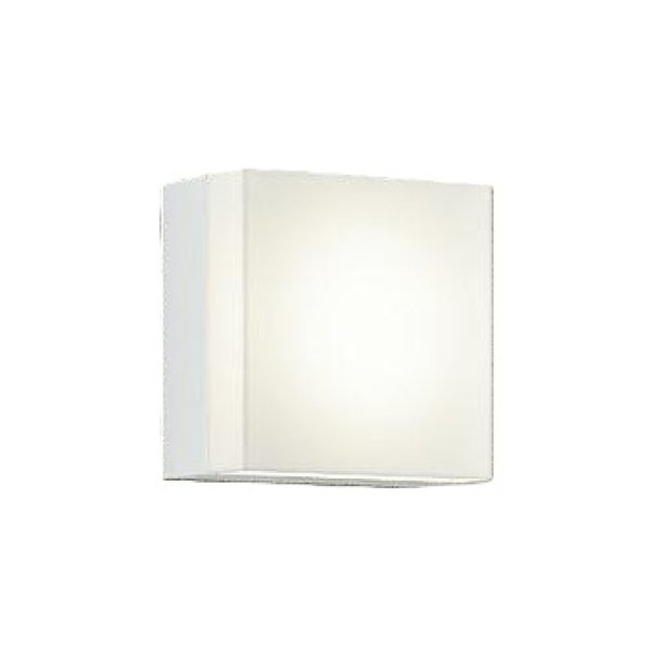 画像1: 大光電機(DAIKO) DWP-42052Y アウトドアライト ポーチ灯 非調光 電球色 LED内蔵 防雨・防湿形 ホワイト (1)