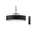 画像1: 大光電機(DAIKO) DPN-42376 ペンダント 10畳 調色調光 LED内蔵 プルレス リモコン付 フランジタイプ 黒サテン (1)