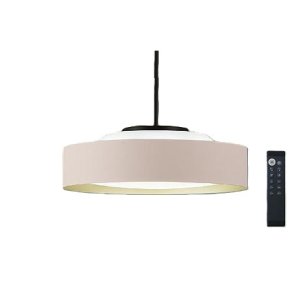 画像: 大光電機(DAIKO) DPN-42380 ペンダント 10畳 調色調光 LED内蔵 プルレス リモコン付 フランジタイプ ピンク