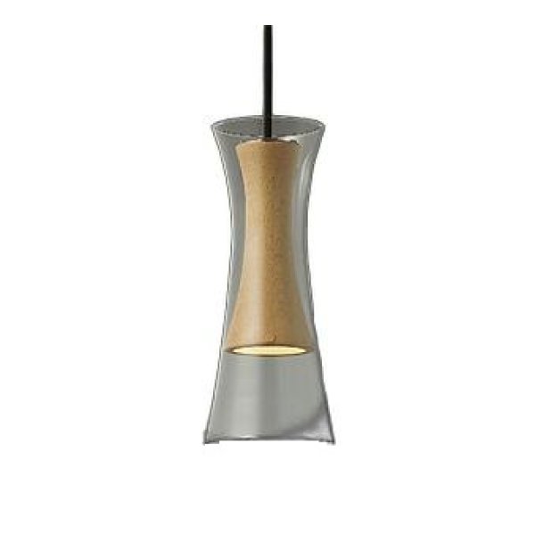 画像1: 大光電機(DAIKO) DPN-42306YG ペンダント 調光(調光器別売) 電球色 LED ランプ付 プラグタイプ 木製 (1)