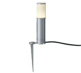 画像: 大光電機(DAIKO) DWP-42428Y アウトドアライト ポール灯 非調光 電球色 LED ランプ付 防雨形 シルバー