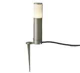 画像: 大光電機(DAIKO) DWP-42429Y アウトドアライト ポール灯 非調光 電球色 LED ランプ付 防雨形 ウォームシルバー