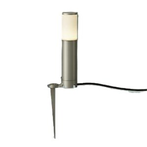画像: 大光電機(DAIKO) DWP-42429Y アウトドアライト ポール灯 非調光 電球色 LED ランプ付 防雨形 ウォームシルバー