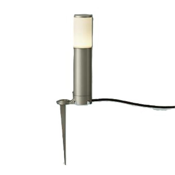 画像1: 大光電機(DAIKO) DWP-42429Y アウトドアライト ポール灯 非調光 電球色 LED ランプ付 防雨形 ウォームシルバー (1)
