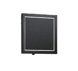 画像: 大光電機(DAIKO) DWP-42402A アウトドアライト ポーチ灯 非調光 温白色 LED ランプ付 人感センサー ON/OFFタイプ 防雨形 ブラック