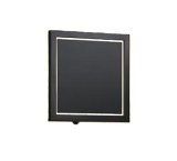 画像: 大光電機(DAIKO) DWP-42402Y アウトドアライト ポーチ灯 非調光 電球色 LED ランプ付 人感センサー ON/OFFタイプ 防雨形 ブラック