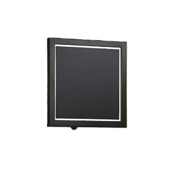 画像1: 大光電機(DAIKO) DWP-42402Y アウトドアライト ポーチ灯 非調光 電球色 LED ランプ付 人感センサー ON/OFFタイプ 防雨形 ブラック (1)