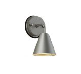 画像: 大光電機(DAIKO) DWP-42395Y アウトドアライト ポーチ灯 非調光 電球色 LED ランプ付 防雨形 ウォームシルバー