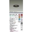 画像2: 大光電機(DAIKO) DDL-6261AB ダウンライト 埋込穴φ100 非調光 温白色 LED内蔵 高気密SB形 人感センサー 連動マルチタイプ 防雨形 ブラック (2)
