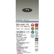 画像2: 大光電機(DAIKO) DDL-6261YB ダウンライト 埋込穴φ100 非調光 電球色 LED内蔵 高気密SB形 人感センサー 連動マルチタイプ 防雨形 ブラック (2)