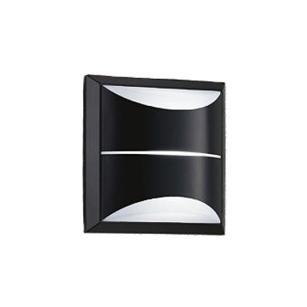 画像1: 大光電機(DAIKO) DWP-42405W アウトドアライト ポーチ灯 非調光 昼白色 LED ランプ付 防雨形 ブラック (1)