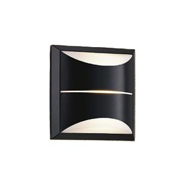 画像1: 大光電機(DAIKO) DWP-42405Y アウトドアライト ポーチ灯 非調光 電球色 LED ランプ付 防雨形 ブラック (1)