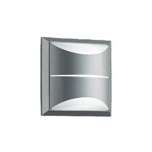 画像: 大光電機(DAIKO) DWP-42406W アウトドアライト ポーチ灯 非調光 昼白色 LED ランプ付 防雨形 シルバー