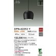 画像2: 大光電機(DAIKO) DPN-42253Y ペンダント 非調光 電球色 LED ランプ付 プラグタイプ ブラック (2)