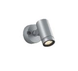 画像: 大光電機(DAIKO) DOL-5724YSG アウトドアライト スポットライト 調光(調光器別売) 電球色 LED ランプ付 防雨形 シルバー
