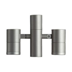 画像: 大光電機(DAIKO) LLP-7040LUME アウトドアライト ポールスポットライト 調光(調光器別売) 電球色 灯具本体 LED内蔵 ポール別売 防雨・防湿型 ステンカラー