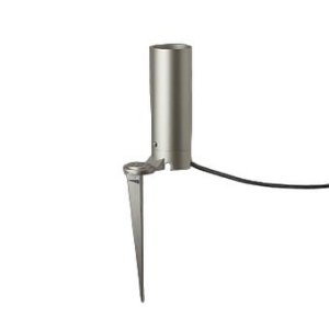 画像: 大光電機(DAIKO) LLA-7212U アウトドアライト ポールライト ボラードライト H=300タイプ スパイク固定用ポール 灯具本体別売 ステンカラー