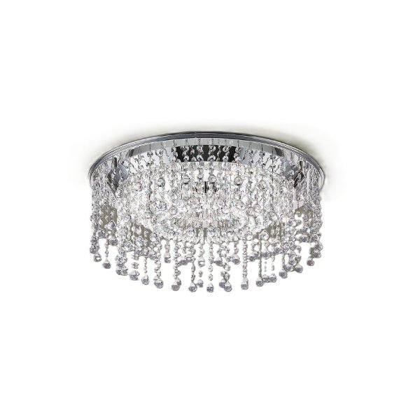 画像1: パナソニック SLC50124 シャンデリア 12畳 LED(昼光色電球色) リモコン付 水平天井専用 美ルック シャンデリング 受注品[§] (1)