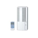 画像: コロナ CW-1626R(WS) ウインドエアコン ReLaLa 単相100V 冷房専用 標準取付枠同梱 シェルホワイト