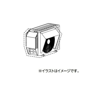 画像: コロナ COH-BC2 エアコン ルームエアコン 別売品 防雪カバー SP・SPK22〜28用