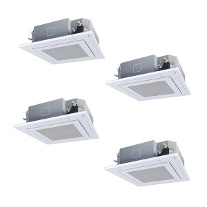 画像: 日本キヤリア/旧東芝 GUSF224141MUB 業務用エアコン 天井カセット 4方向 スーパーパワーエコ ゴールド 同時ダブルツイン P224 8馬力 三相200V ワイヤード ♪∀