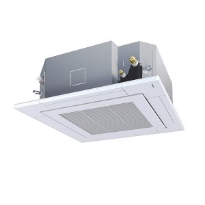 画像: 日本キヤリア/旧東芝 GUHA080111XU 業務用エアコン 天井カセット形 4方向吹出し スーパーパワーエコ暖太郎 シングル P80 3馬力 三相200V ワイヤレス ♪∀