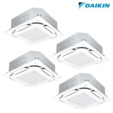 画像: ダイキン 『SSRC280DW F+分岐管』 業務用エアコン 天井埋込カセット S-ラウンドフロー センシング ダブルツイン FIVESTARZEAS P280 10馬力 三相 ワイヤード ♪