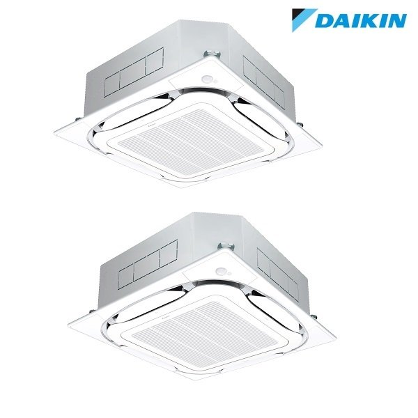 画像1: ダイキン 『SSRC280DD F+分岐管』 業務用エアコン 天井埋込カセット形 S-ラウンドフロー センシング ツイン FIVESTARZEAS P280形 10馬力 三相 ワイヤード ♪ (1)