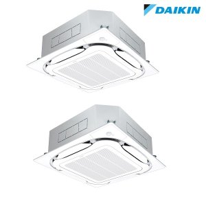 画像: ダイキン 『SSRC80DNVD F+分岐管』 業務用エアコン 天井埋込カセット形 S-ラウンドフロー センシング ツイン FIVESTARZEAS P80形 3馬力 単相 ワイヤレス ♪