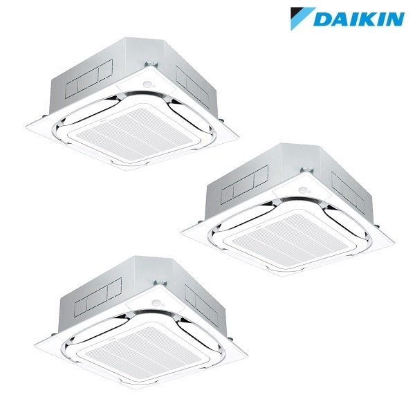 画像1: ダイキン 『SSRC160DNM F+分岐管』 業務用エアコン 天井埋込カセット形 S-ラウンドフロー センシング トリプル FIVESTARZEAS P160形 6馬力 三相 ワイヤレス ♪ (1)