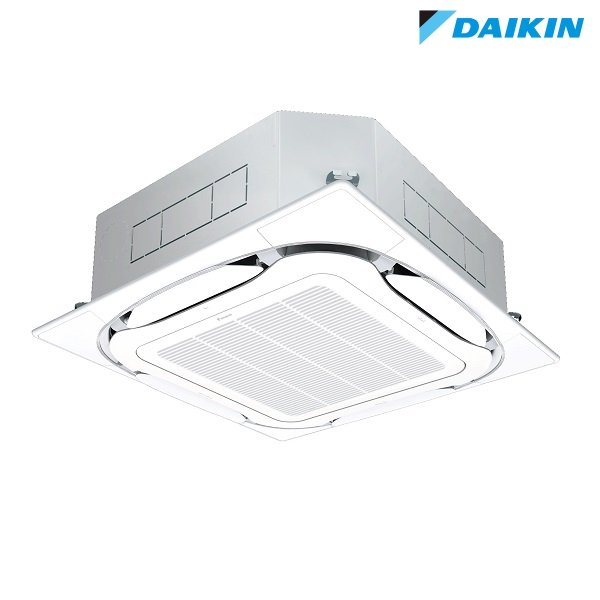 画像1: ダイキン SZRC56CT 業務用エアコン 天井埋込カセット形 S-ラウンドフロー 標準 ペア EcoZEAS P56形 2.3馬力 三相 ワイヤード ♪ (1)