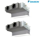 画像: ダイキン 『SZRB140CD+分岐管』 業務用エアコン 天井埋込カセット形 ビルトインHi ツイン同時マルチ EcoZEAS P140形 5馬力 三相 ワイヤード ♪