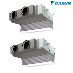 画像: ダイキン 『SZRB140CD+分岐管』 業務用エアコン 天井埋込カセット形 ビルトインHi ツイン同時マルチ EcoZEAS P140形 5馬力 三相 ワイヤード ♪