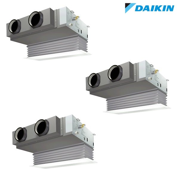 画像1: ダイキン 『SZRB224CM+分岐管』 業務用エアコン 天井埋込カセット形 ビルトインHi トリプル同時マルチ EcoZEAS P224形 8馬力 三相 ワイヤード ♪ (1)
