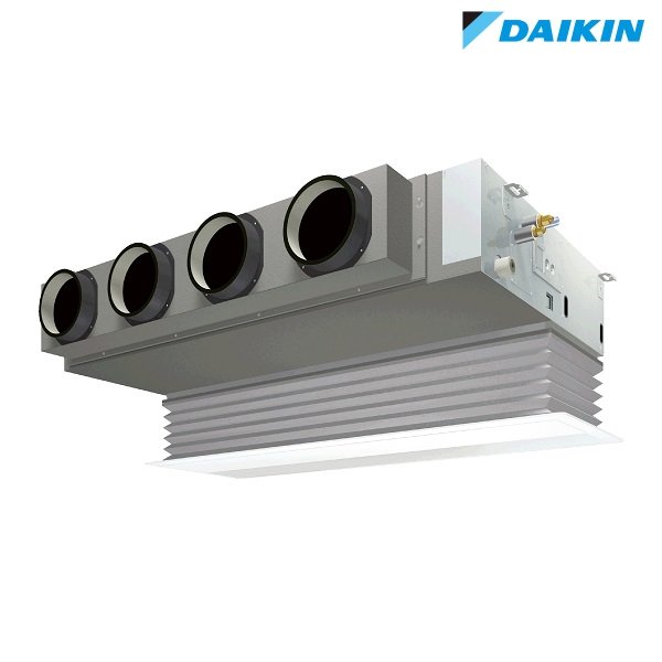 画像1: ダイキン SZRB140C 業務用エアコン 天井埋込カセット形 ビルトインHi ペア EcoZEAS P140形 5馬力 三相 ワイヤード ♪ (1)