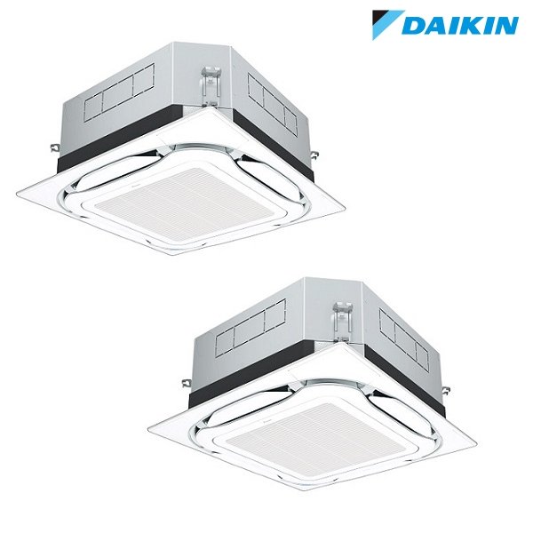画像1: ダイキン 『SZRUC160CD+分岐管』 業務用エアコン 天井埋込 UVストリーマ除菌 S-ラウンドフロー 標準 ツイン EcoZEAS P160形 6馬力 三相 ワイヤード ♪ (1)