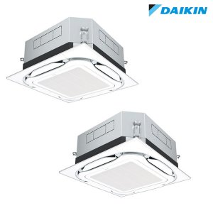 画像: ダイキン 『SZRUC80CVD+分岐管』 業務用エアコン 天井埋込 UVストリーマ除菌 S-ラウンドフロー 標準 ツイン EcoZEAS P80形 3馬力 単相 ワイヤード ♪