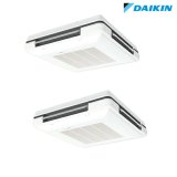 画像: ダイキン 『SZRU140CND+分岐管』 業務用エアコン 天吊自在形 ワンダ風流 標準 ツイン同時マルチ EcoZEAS P140形 5馬力 三相 ワイヤレス ♪