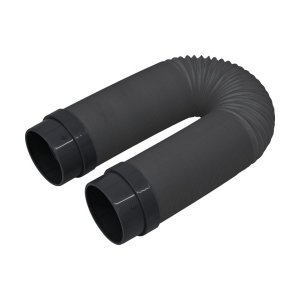 画像: トラスコ中山/TRUSCO スポットエアコン用伸縮冷風延長ダクト3M TSCN-ED3MC-BK 黒 TSCNーDLシリーズ用