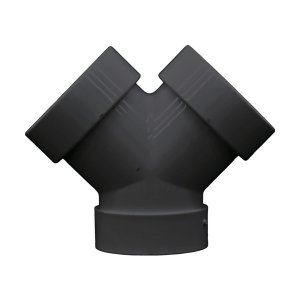 画像: トラスコ中山/TRUSCO スポットエアコン用ツインダクト TSCN-Y-BK 黒 TSCNーDLシリーズ用