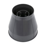 画像: トラスコ中山/TRUSCO スポットエアコン用パワーヘッド TS-PH-BK 黒