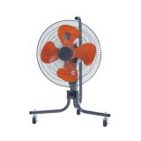 画像: ユアサプライムス YFC-458H 工業扇 キャスター 羽根径45cm 工場用扇風機 工業用扇風機 (YFC-458Tの後継品) ℃℃